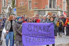 DIABOLO war auf der Frauen-Demo zum 8. März in Oldenburg