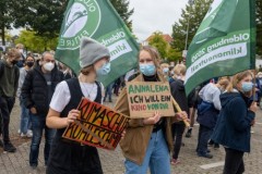 Fridays for future demonstrierten massenhaft in Oldenburg