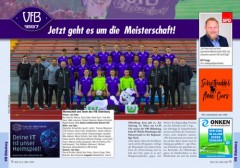 Der VfB startet Sonntag in die Meisterrunde