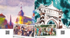 Ein Blick nach Odessa Urban Sketching-Gruppe veranstaltet Ausstellung für Künstler in der Ukraine