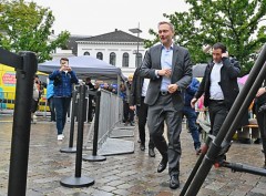 Christian Lindner in Oldenburg