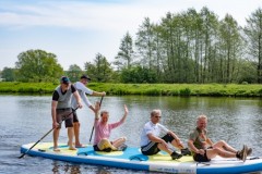 Nachtlauf über Wasser