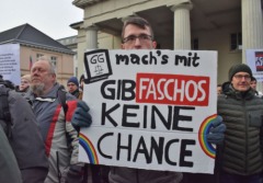 Demos gegen rechts