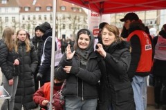 Heidi Reichinnek (Die Linke) war zu einem Meet & Greet in Oldenburg